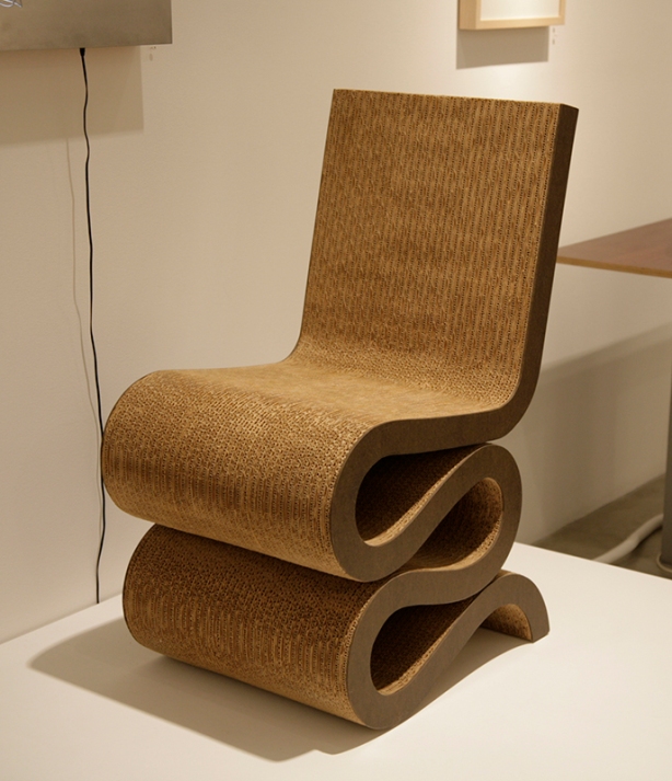 Frank Gehry Cardboard Furniture Wiggle Chair Plans Free Download 